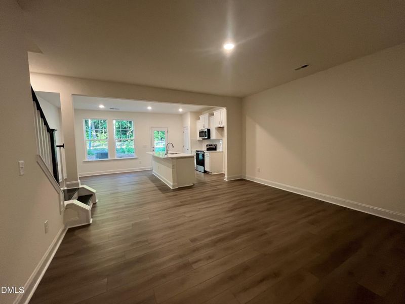 Large family room Large family room