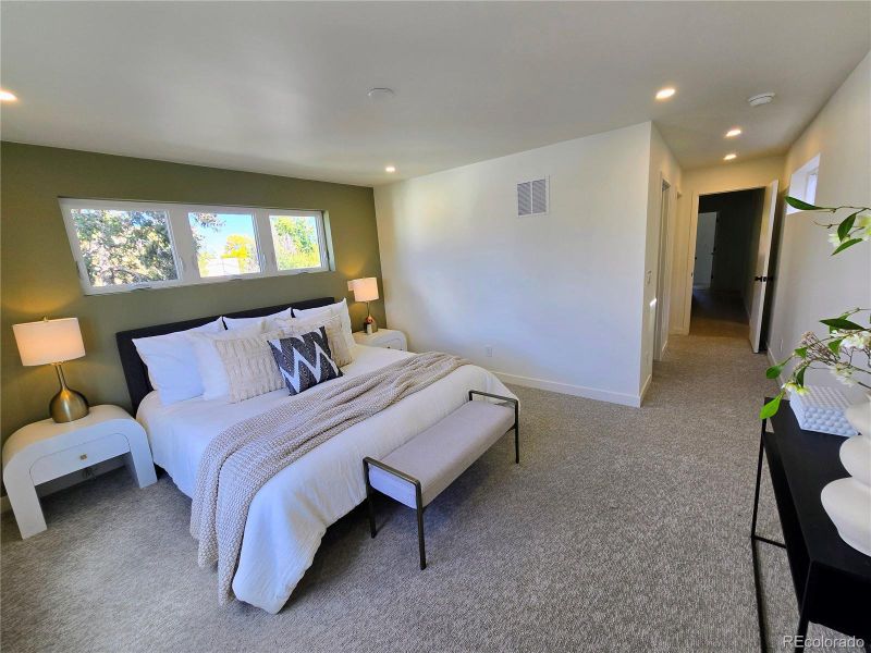 Furnished interior view inside a new home in , Denver (Image 19). Furnished interior view inside a new home in , Denver (Image 19).