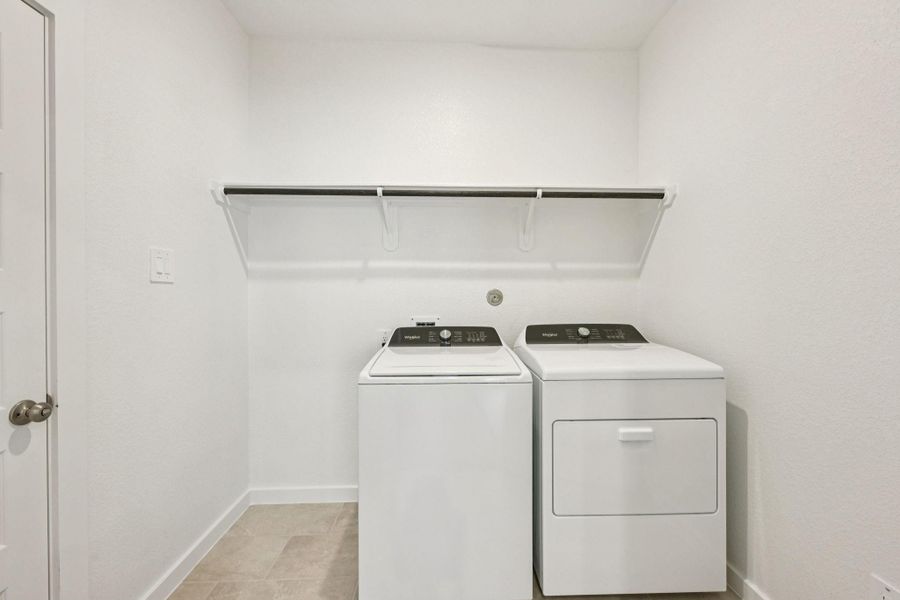 Photo is not of the actual home, but is an inspirational photo of builder’s model home and may depict options, furnishings, and/or decorator features that are not included