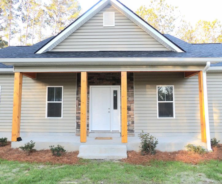 Exterior details and patio area of a home in , Walterboro (Image 2). Exterior details and patio area of a home in , Walterboro (Image 2).