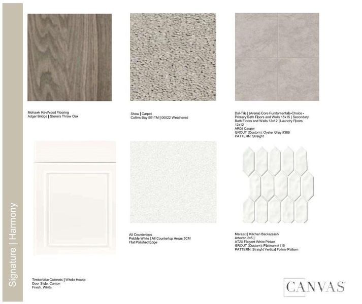 Design Selections. Home is under construction, selections subject to change. Design Selections. Home is under construction, selections subject to change.