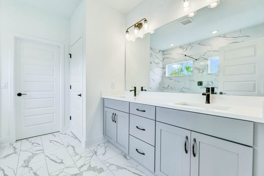 Representative furnished interior of a home built from the Faulkner by Rockwell Homes in Northlake At Ovation, Winter Garden (Image 8).