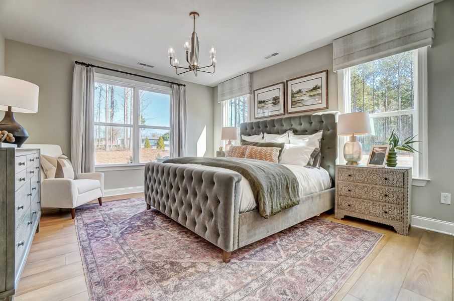 Representative furnished interior of a home built from the Roanoke by Caruso Homes in Sauls Landing, Zebulon (Image 19). Representative furnished interior of a home built from the Roanoke by Caruso Homes in Sauls Landing, Zebulon (Image 19).