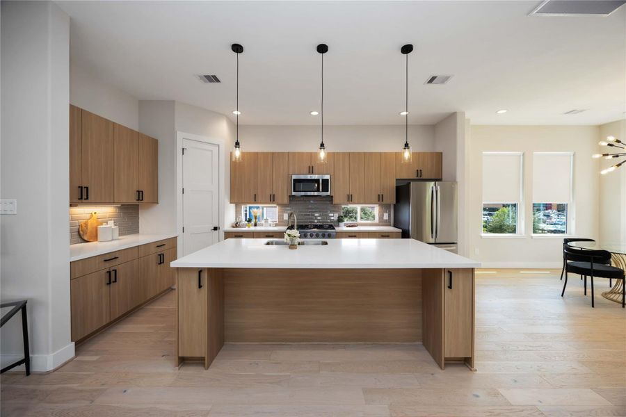 Furnished interior view inside a new home in , Houston (Image 28). Furnished interior view inside a new home in , Houston (Image 28).