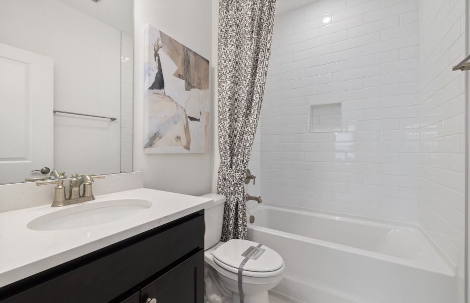 Furnished interior view inside a new home in Carolina Overlook, Clayton (Image 10).