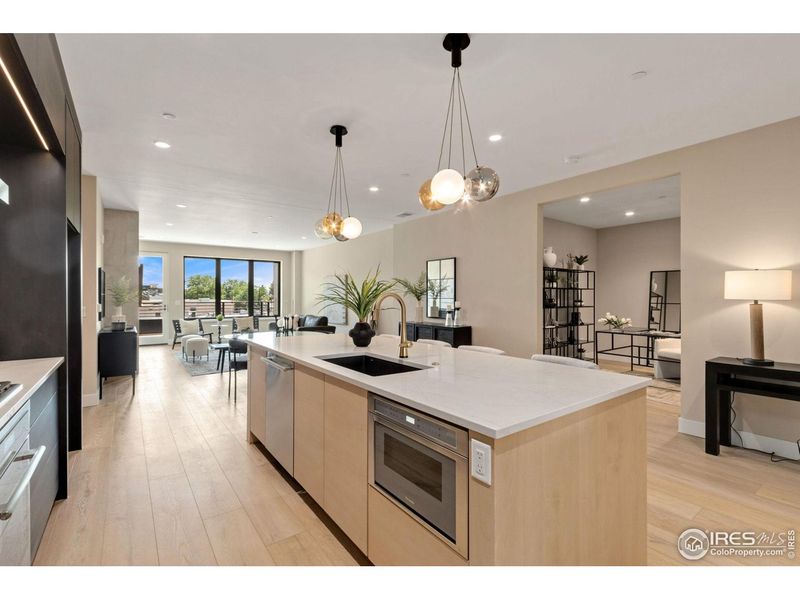 Furnished interior view inside a new home in , Loveland (Image 17).
