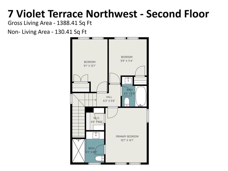 2D floor plan layout of this home in , Concord, NC (Image 5).
