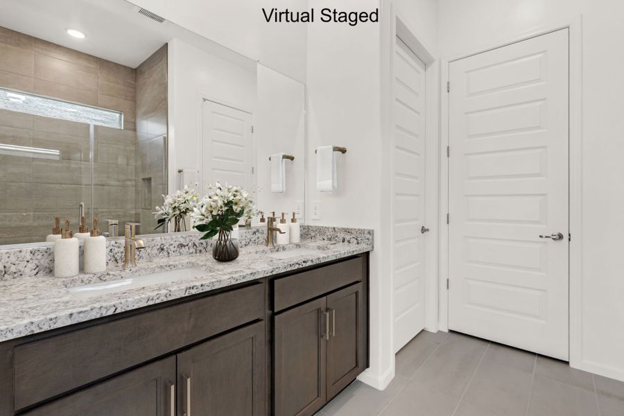 Furnished interior view inside a new home in Saguaro Reserve II, Marana (Image 8).