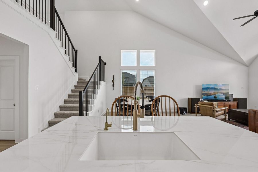 Furnished interior view inside a new home in Jubilee 45', 70', Hockley (Image 35).