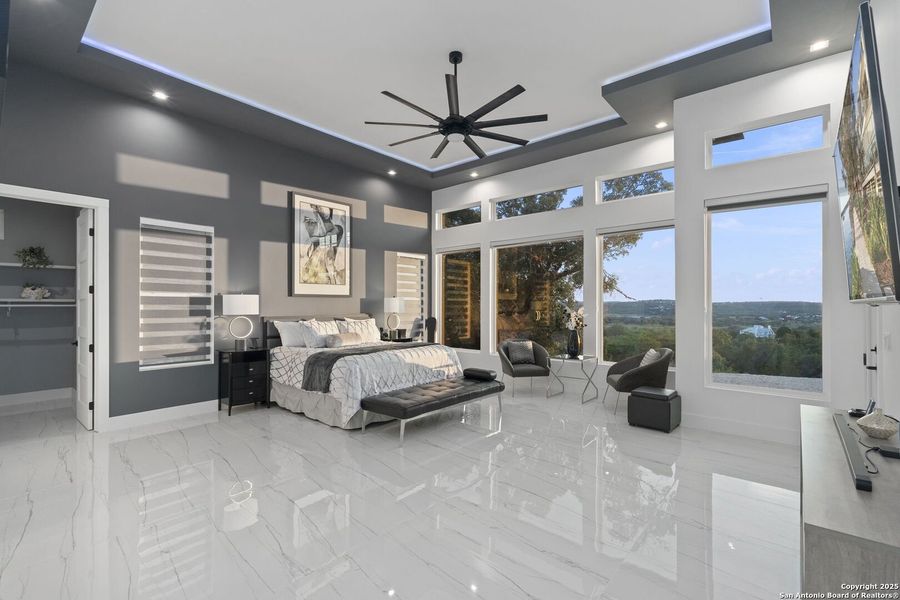 Furnished interior view inside a new home in , Spring Branch (Image 16).