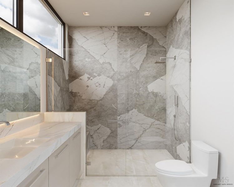 Furnished interior view inside a new home in , Stuart (Image 22).