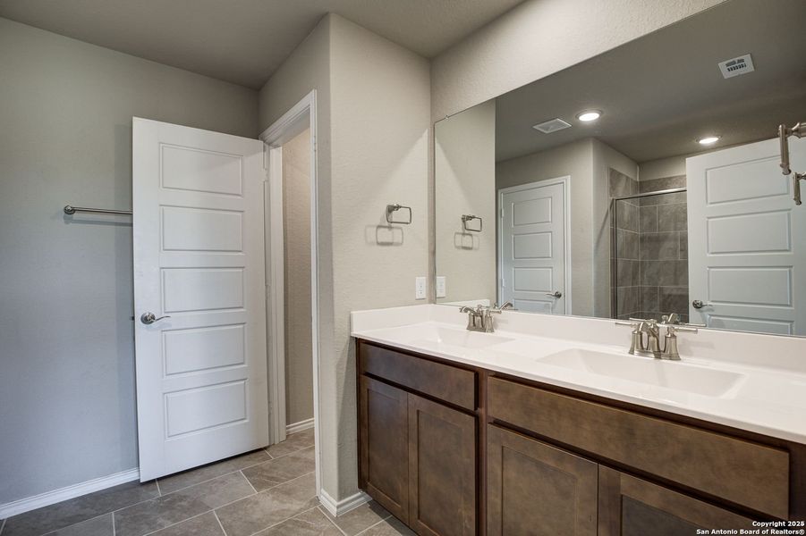 Furnished interior view inside a new home in Horizon Pointe, Converse (Image 57).