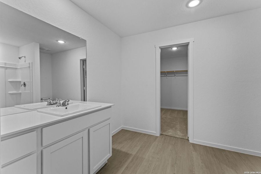 Furnished interior view inside a new home in Sky Ranch, New Braunfels (Image 11).