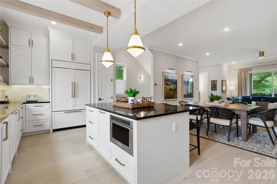 Furnished interior view inside a new home in , Charlotte (Image 18).