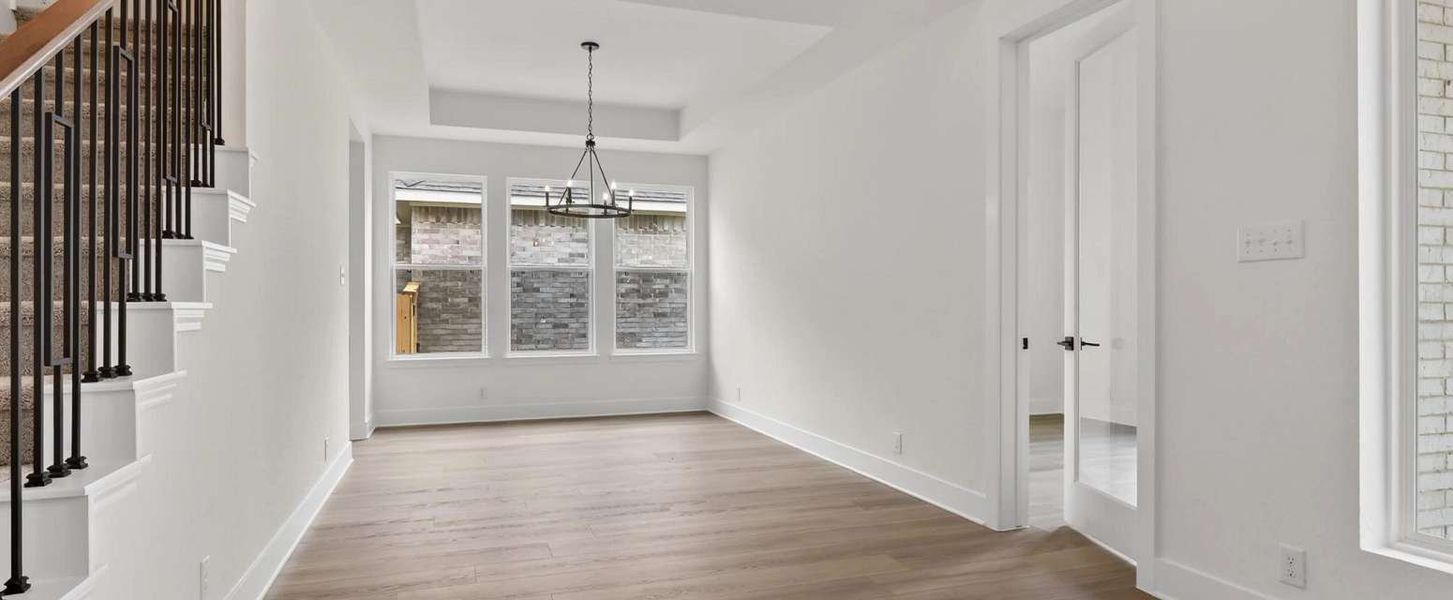 Representative unfurnished interior of a home built from the Parker by Ashton Woods in Megan's Landing, Castroville (Image 17). Representative unfurnished interior of a home built from the Parker by Ashton Woods in Megan's Landing, Castroville (Image 17).