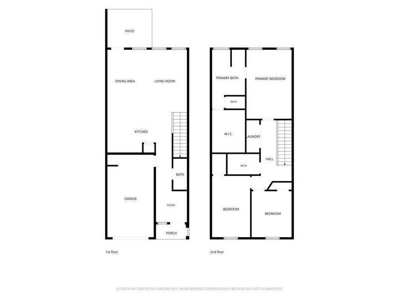 2D floor plan layout of this home in , Hoschton, GA (Image 5).