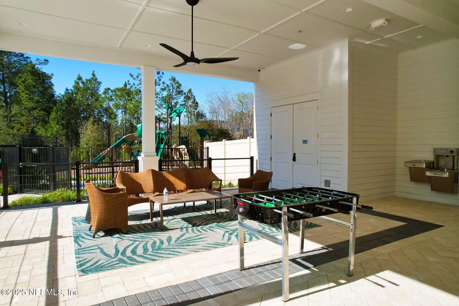 Furnished interior view inside a new home in , Jacksonville (Image 10).