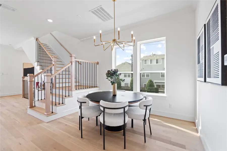 Furnished interior view inside a new home in , Houston (Image 14).