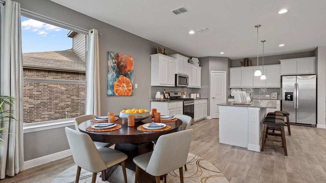 Furnished interior view inside a new home in Morningstar, Aledo (Image 23).