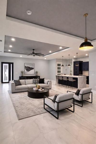 Furnished interior view inside a new home in , Wesley Chapel (Image 16).