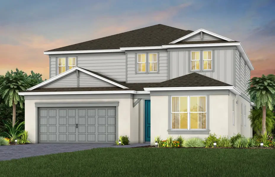 Representative exterior photo of a completed home built from the Serena by Pulte Homes in Highland Pines, Leesburg, FL (Image 21).