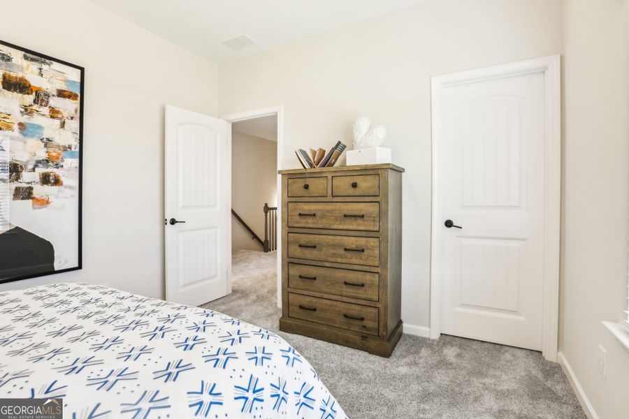 Furnished interior view inside a new home in Maddox Station, Eatonton (Image 27).