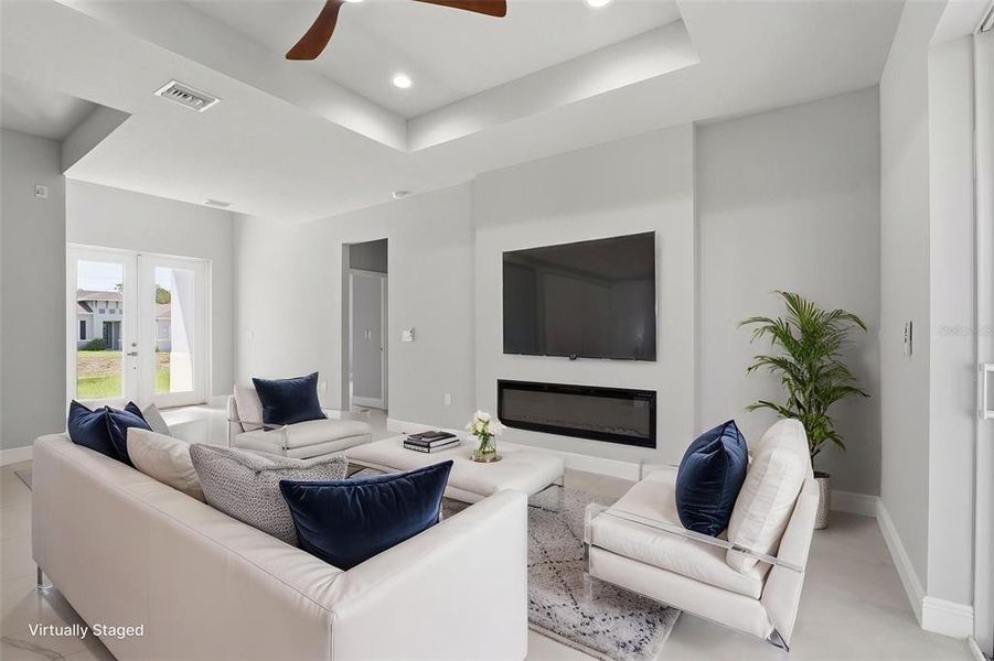 Furnished interior view inside a new home in , North Port (Image 5).