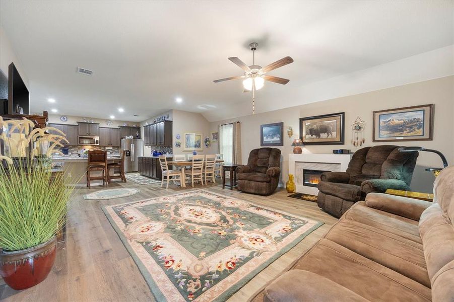 Furnished interior view inside a new home in , Caddo Mills (Image 9).