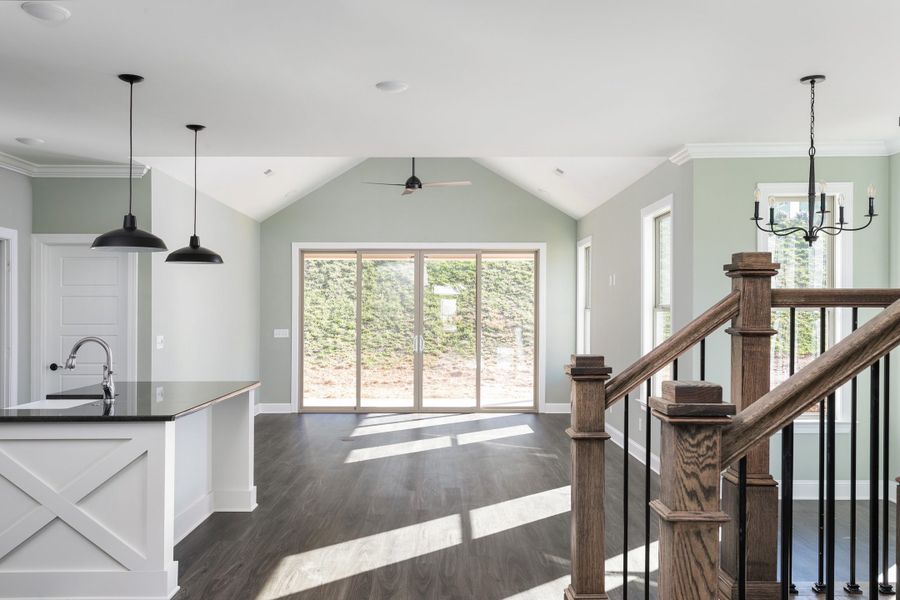 Representative unfurnished interior of a home built from the The Redwood by Greentech Homes LLC in The Thicket at Sedman Hills, Hixson (Image 23).