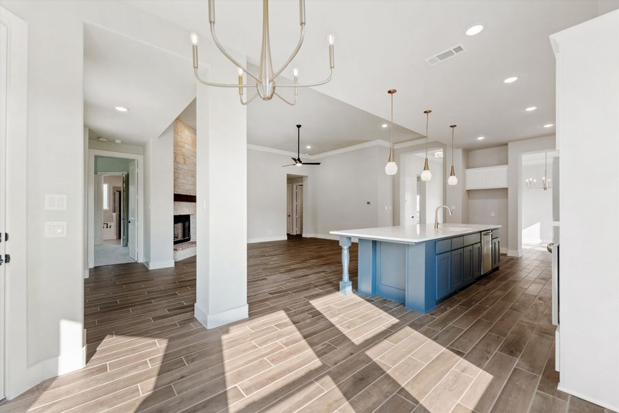 Spacious, unfurnished interior of a new home in Vista Oaks Estates, Royse City (Image 25). Spacious, unfurnished interior of a new home in Vista Oaks Estates, Royse City (Image 25).