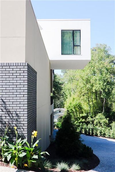 Exterior details and patio area of a home in , Atlanta (Image 52). Exterior details and patio area of a home in , Atlanta (Image 52).
