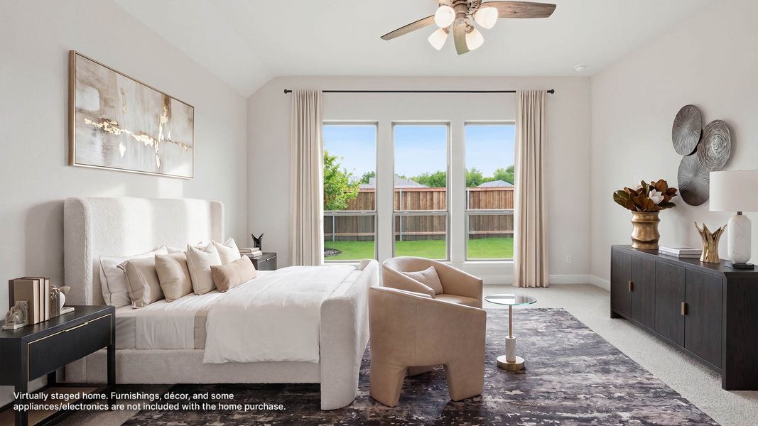 Furnished interior view inside a new home in Trinity Falls, McKinney (Image 10). Furnished interior view inside a new home in Trinity Falls, McKinney (Image 10).