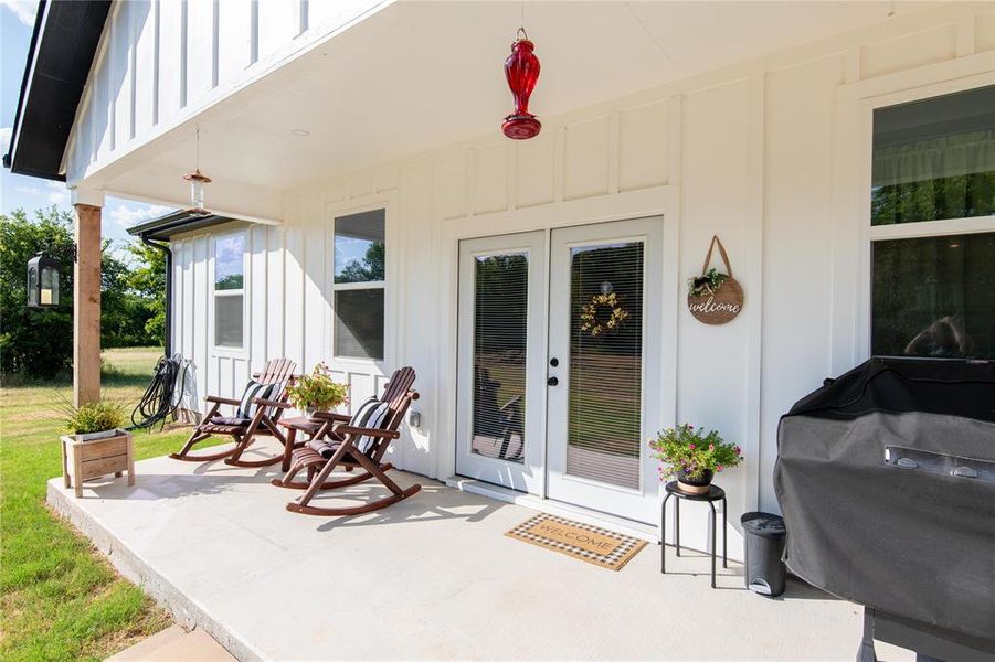 Exterior details and patio area of a home in , Runaway Bay (Image 4). Exterior details and patio area of a home in , Runaway Bay (Image 4).