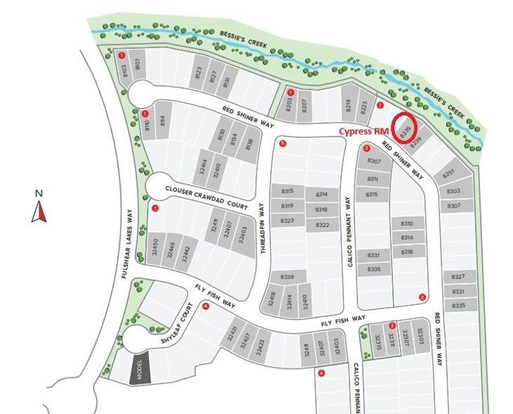 Image 18 of a home in Fulshear Lakes 50s.