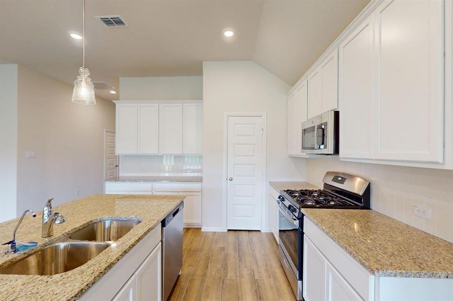 Furnished interior view inside a new home in Kings Way, Denton (Image 12).