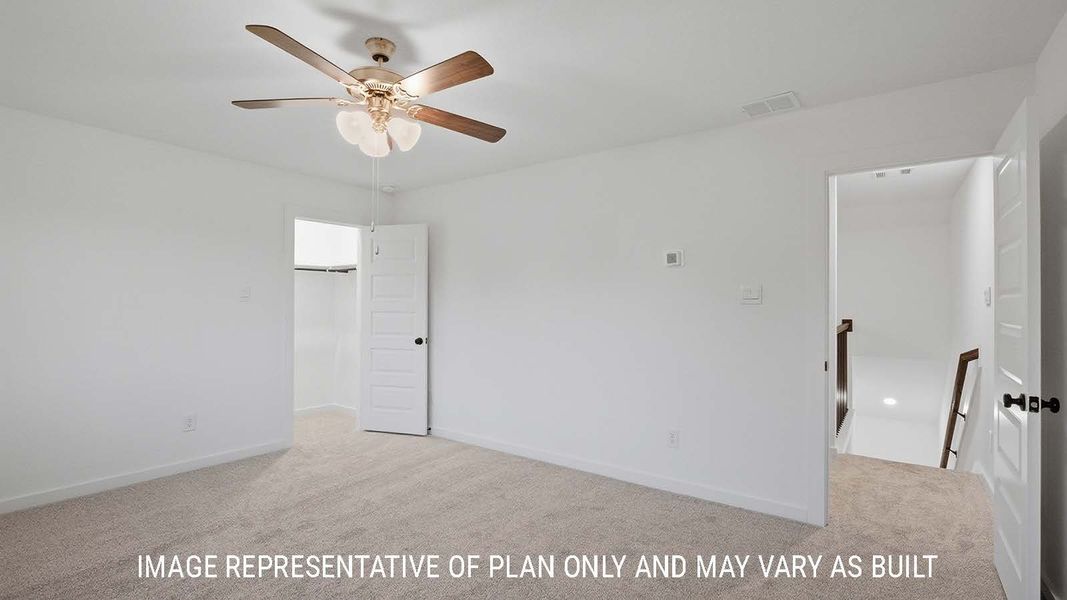 Spacious, unfurnished interior of a new home in The Woods, Lumberton (Image 26).