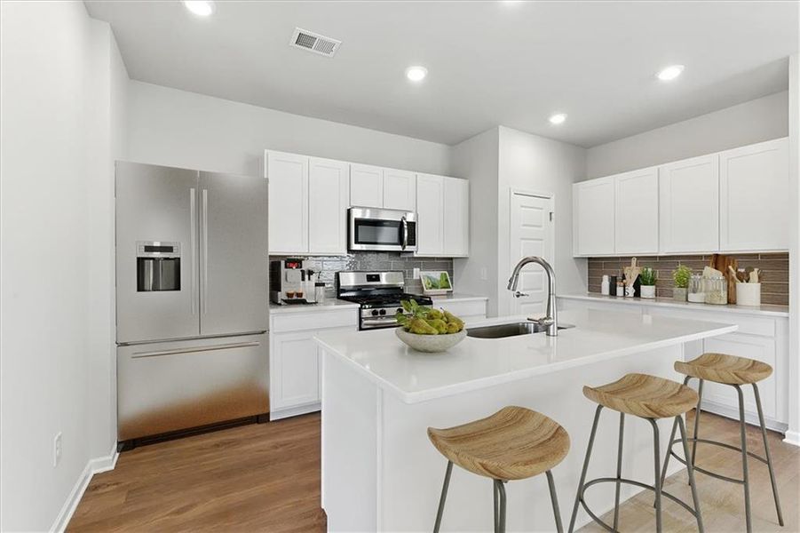 Furnished interior view inside a new home in , Rockmart (Image 5).