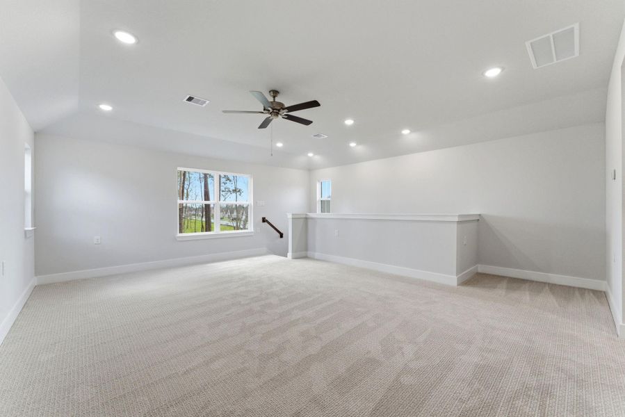 Spacious, unfurnished interior of a new home in The Highlands, Porter (Image 24).