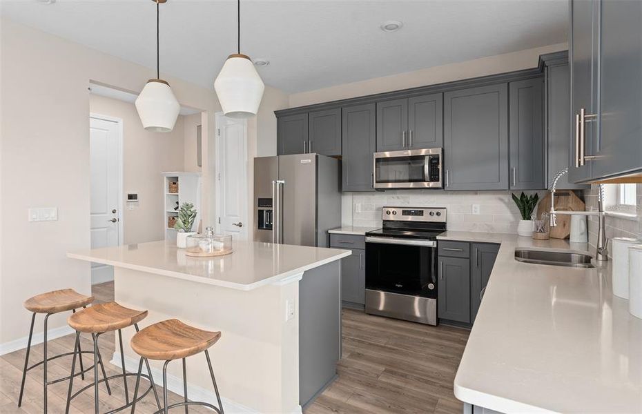 Furnished interior view inside a new home in Winding Meadows, Apopka (Image 9).
