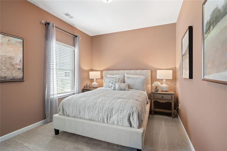 Furnished interior view inside a new home in Evergreen at Lakeside, Temple (Image 36).