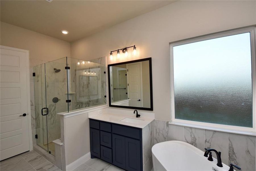 Furnished interior view inside a new home in , Prosper (Image 8).