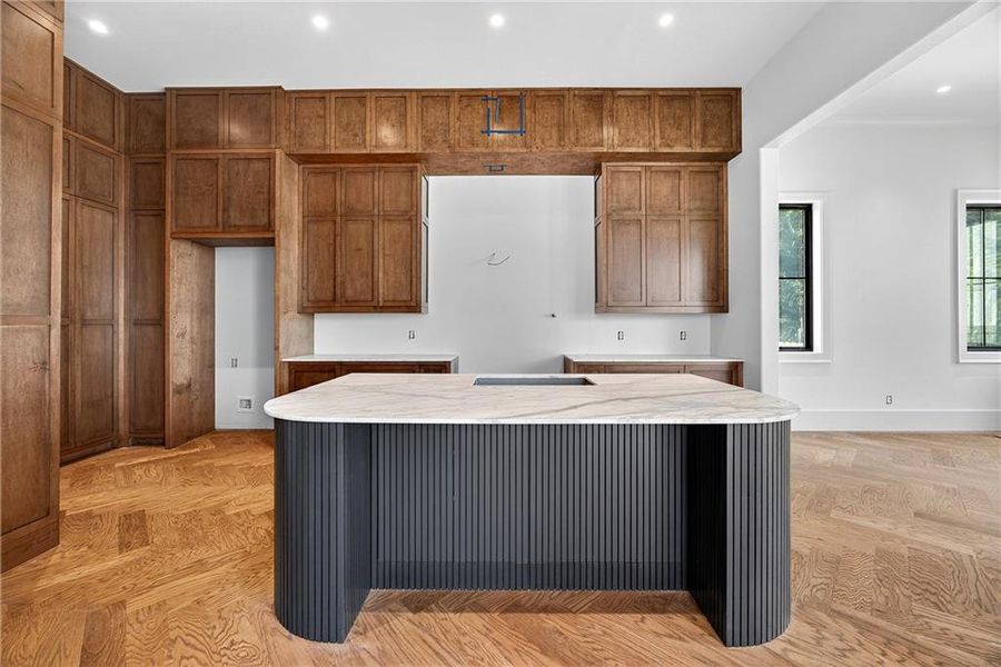 Furnished interior view inside a new home in , Atlanta (Image 4).