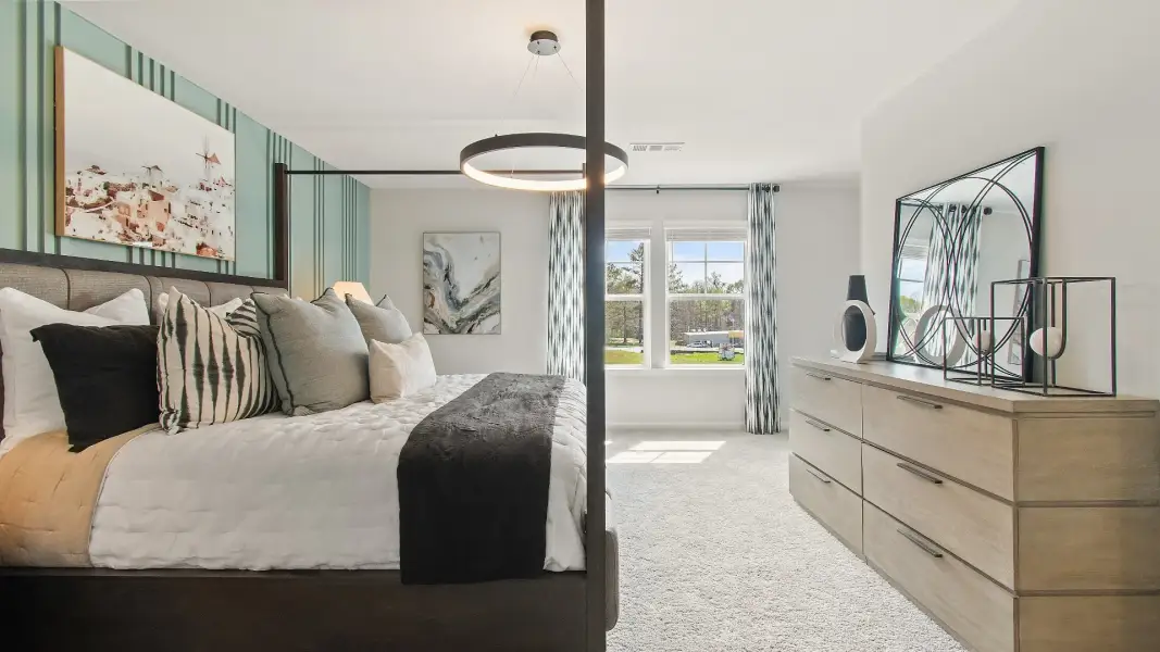 Furnished interior view inside a new home in Diamante, Stockbridge (Image 19).