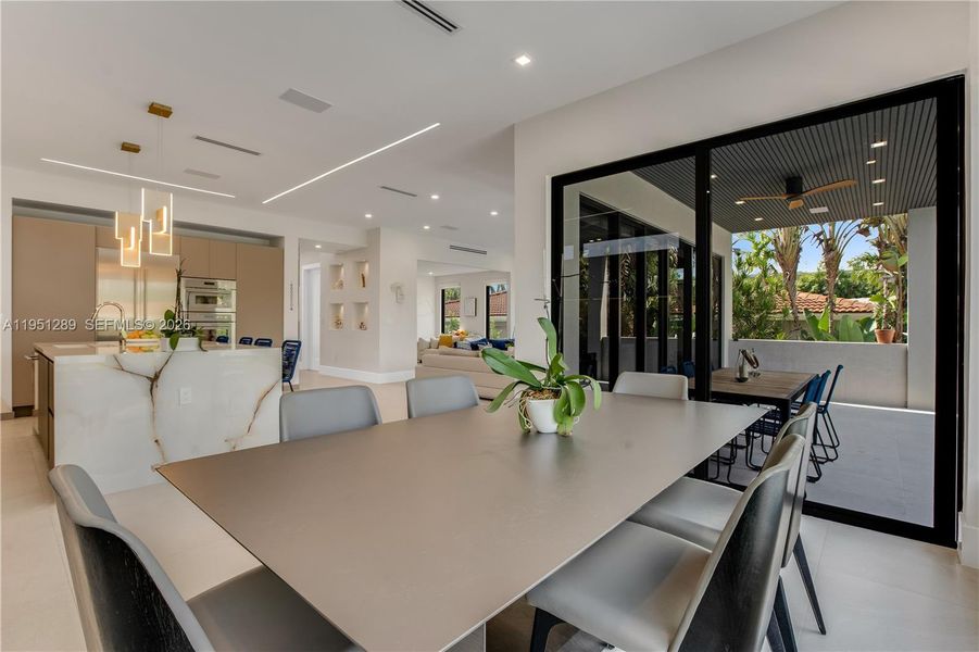 Furnished interior view inside a new home in , Surfside (Image 4).
