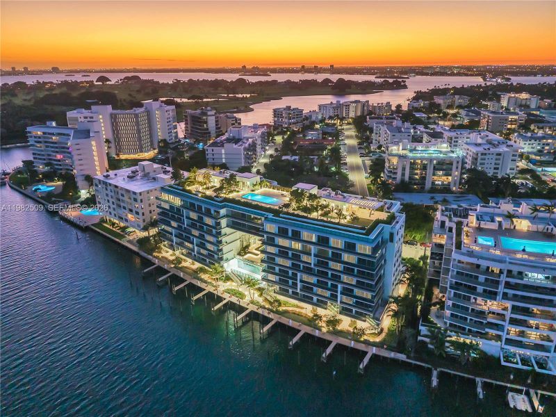 Condo located in Bay Harbor Islands, FL showcasing its design and architecture (Image 14).