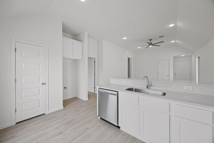 Furnished interior view inside a new home in Trinity Ranch, Elgin (Image 7).