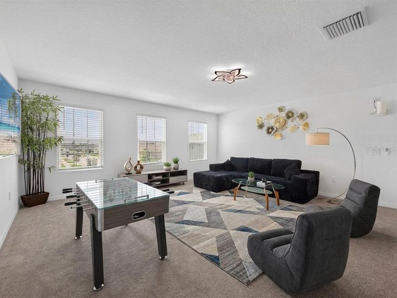Furnished interior view inside a new home in Storey Creek, Kissimmee (Image 43).