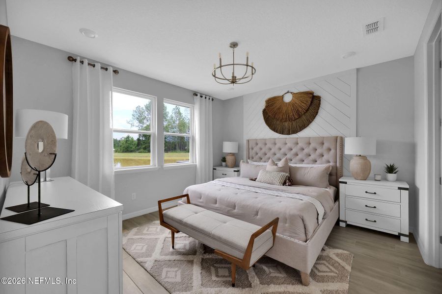 Furnished interior view inside a new home in Double Branch, Middleburg (Image 11). Furnished interior view inside a new home in Double Branch, Middleburg (Image 11).