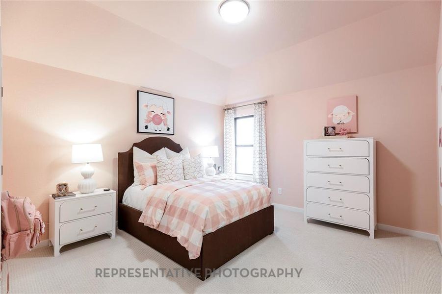 Furnished interior view inside a new home in Star Trail, Prosper (Image 31).