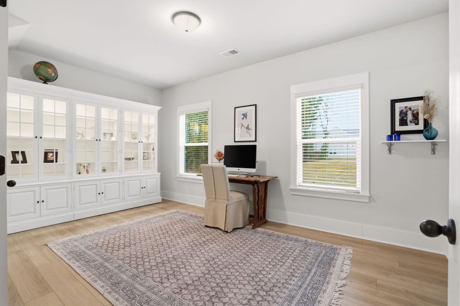 Furnished interior view inside a new home in , Summerville (Image 14). Furnished interior view inside a new home in , Summerville (Image 14).